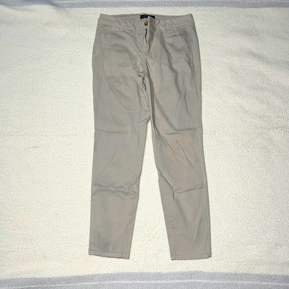 Aeropostale Skinny Khaki Pants Size 6R - Light Khaki